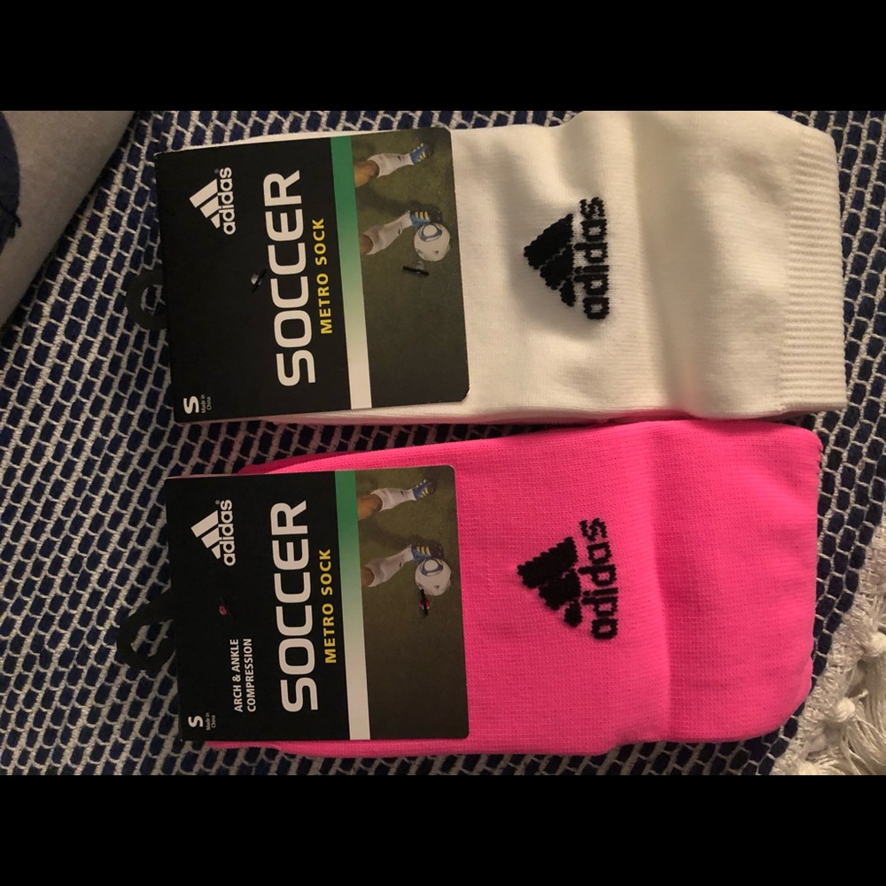 NWT Adidas Youth Soccer Socks